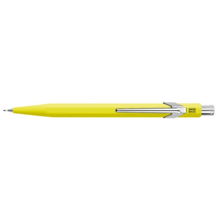 Caran d’Ache 844 Mechanical Pencil Metal 0.7mm, Fluo Yellow