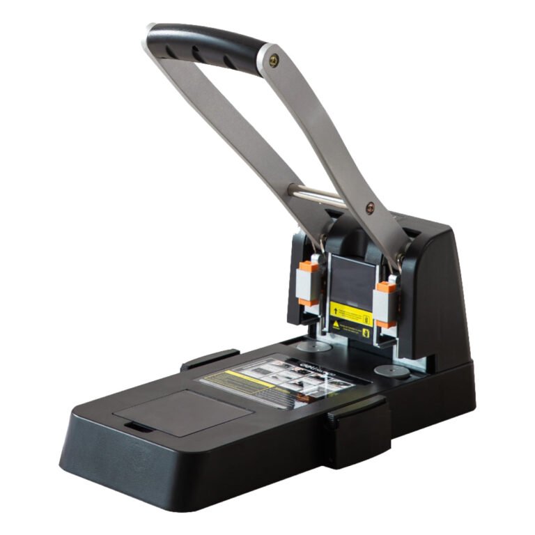 Deli 2 Hole Puncher EXPERT No. 0150, Heavy Duty, 150 Sheets Capacity, Black