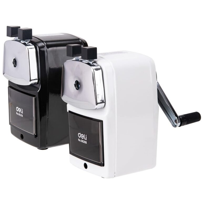 Deli Desktop Pencil Sharpener 0620B, Assorted Colors