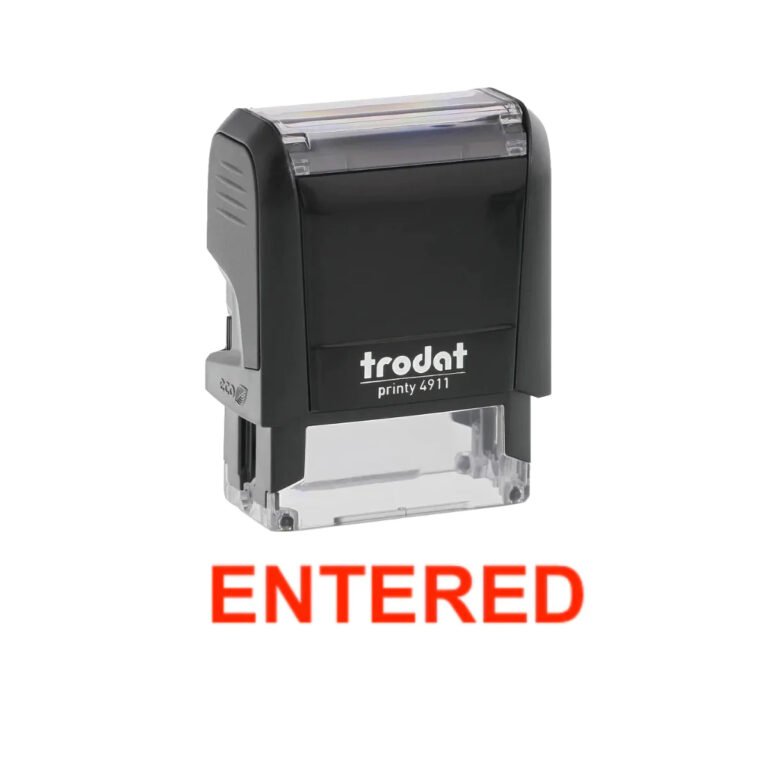 Trodat Printy 4911 Stamp ‘ENTERED