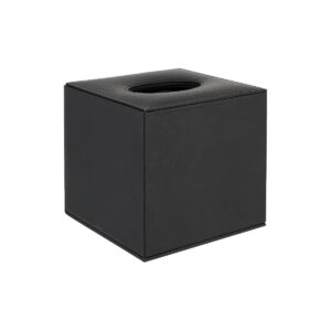 Konrad S PU Leather Cube Tissue Box Cover 13 x 13 x 13 cm