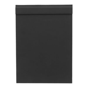 Konrad S. Clip Board with Magnetic Flap A4, PU Leather, Black