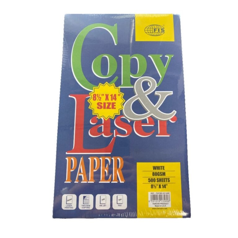 FIS Paper US legal, 216×356mm, 8.5×14 inches, 80gsm, 500sheets/pack, White