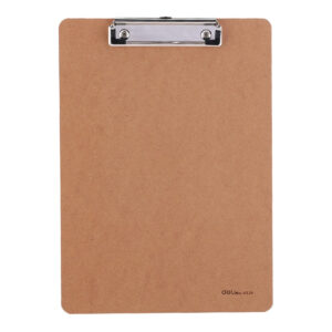 Deli MDF Low Profile Clip Board A4