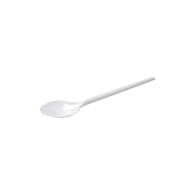 Generic Plastic Teaspoon, 50/pack, White