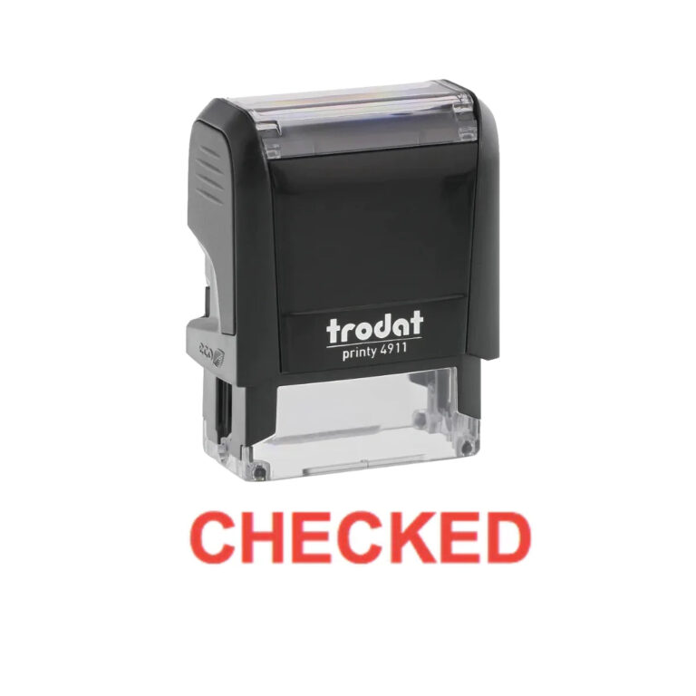 Trodat Printy 4911 Stamp ‘CHECKED’