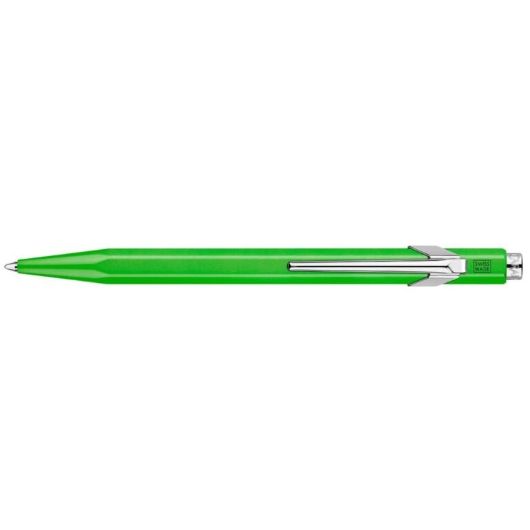 Caran d’Ache 849 Ballpoint Pen, 0.25mm, Fluo Green