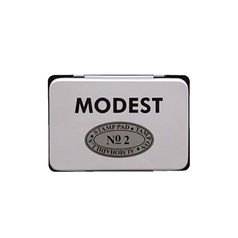 Modest Stamp Pad, 11 x 7 cm, Black