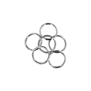 Generic Split Key Ring, Nickel-Plated