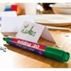 edding 30 Brilliant Paper Marker, 1.5-3mm Bullet Tip, Green - Thumbnail Image 2