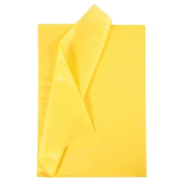 Colored Tissue Paper, 17gsm, 50 x 75 cm, 25 sheet/pack, Various Colors
