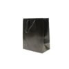 Paper Gift Bag, Black - Thumbnail Image 5