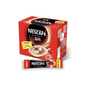 Nescafe Regular Coffee, 3 in 1, 24/Box