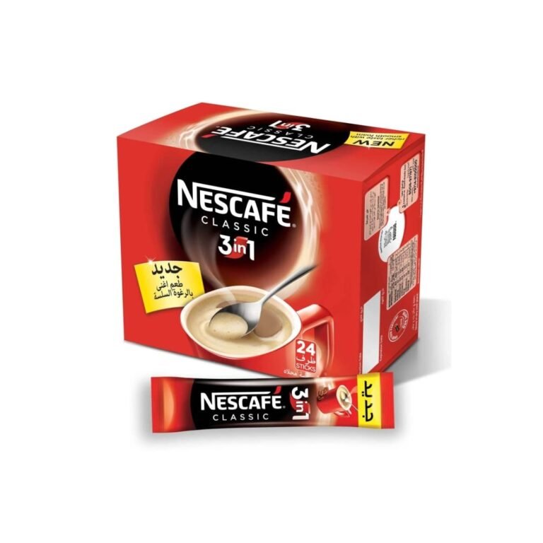 Nescafe Regular Coffee, 3 in 1, 24/Box
