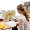 Herma Metal Reading Rack, White - Thumbnail Image 6