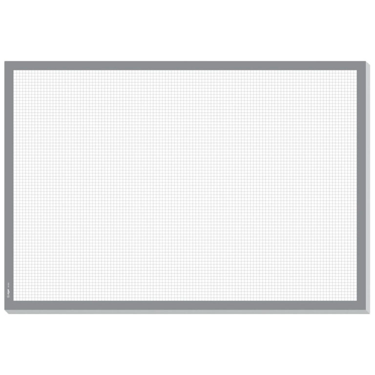 Sigel Paper Desk Pad CHECKED, 595 x 410 mm, 30sheets/pad, Grey