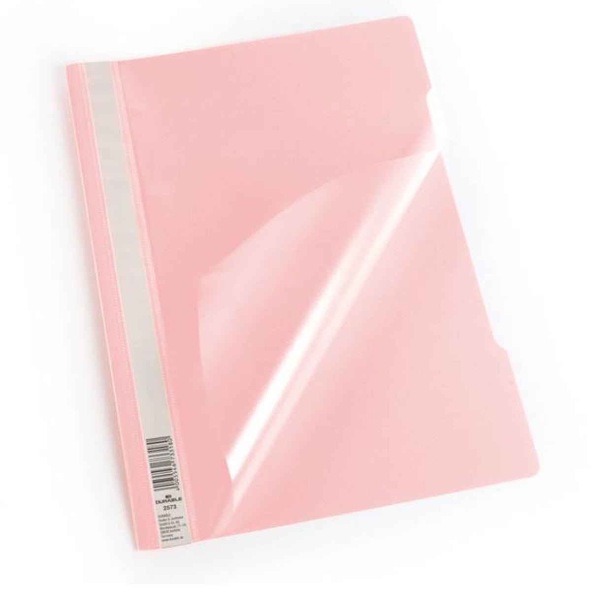 Durable Clear View Folder - Economy A4, Light Pink - Image 2