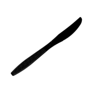 Falconpack Plastic Knife, Large, Heavy Duty, 50/pack, Black