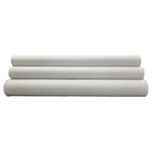 FIS Cardboard Postal/Draft/Drawing Tube with caps, 2 inch x 53 cm, White