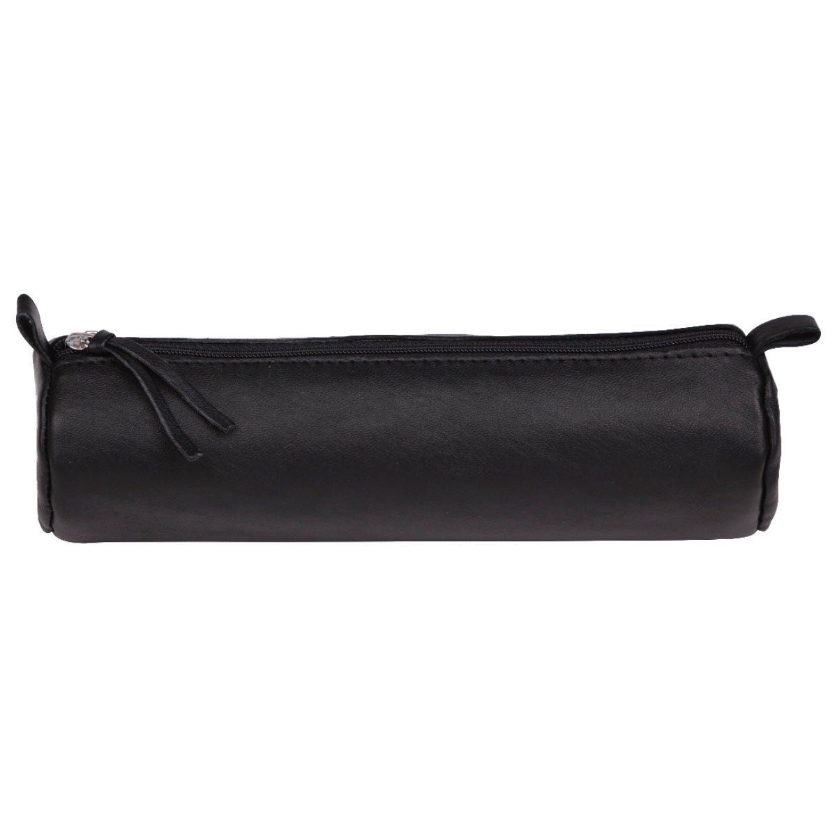 Clairefontaine Leather Round Pencil Case, Black - Image 2