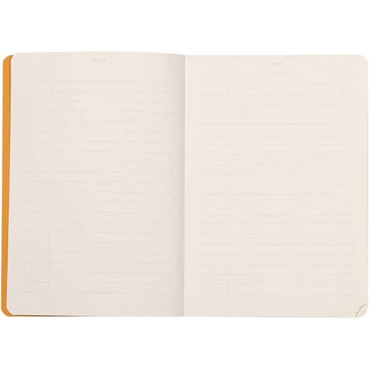 Rhodia Perpetual undated Diary A5, Soft PU Cover, 1Week/1Page, Black - Image 3