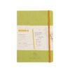 Rhodia Perpetual undated Diary A5, Soft PU Cover, 1Week/1Page, Light Green - Thumbnail Image 7