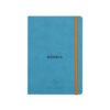 Rhodia Perpetual undated Diary A5, Soft PU Cover, 1Week/1Page, Turquoise - Thumbnail Image 1