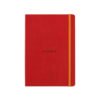Rhodia Perpetual undated Diary A5, Soft PU Cover, 1Week/1Page, Red - Thumbnail Image 1