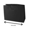 Paper Gift Bag, Black - Thumbnail Image 6