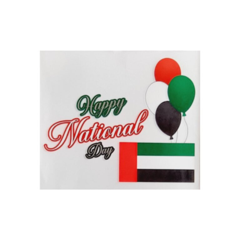 Generic UAE National Day Sticker, 10 x 8cm