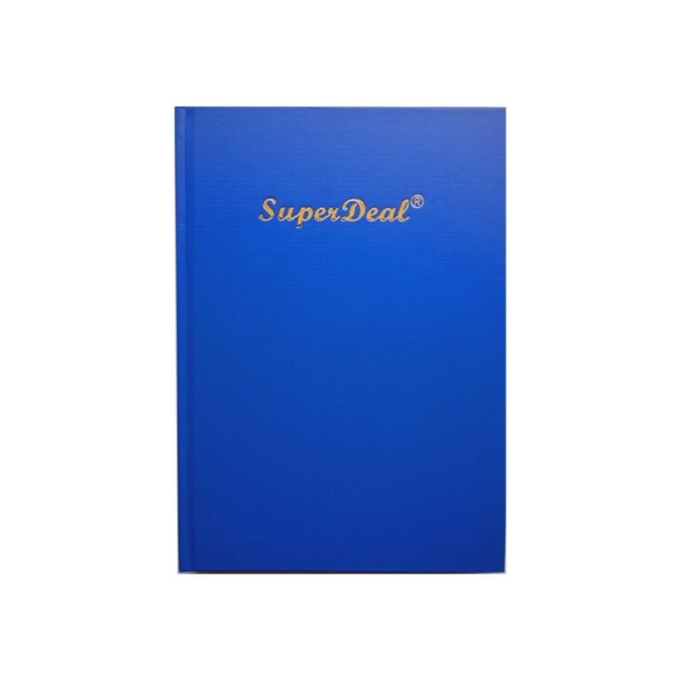 Super Deal Ruled Manuscript/Register Book 9×7″, 228×178 mm, 96 sheets, Blue