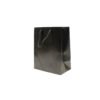 Paper Gift Bag, Black - Thumbnail Image 4