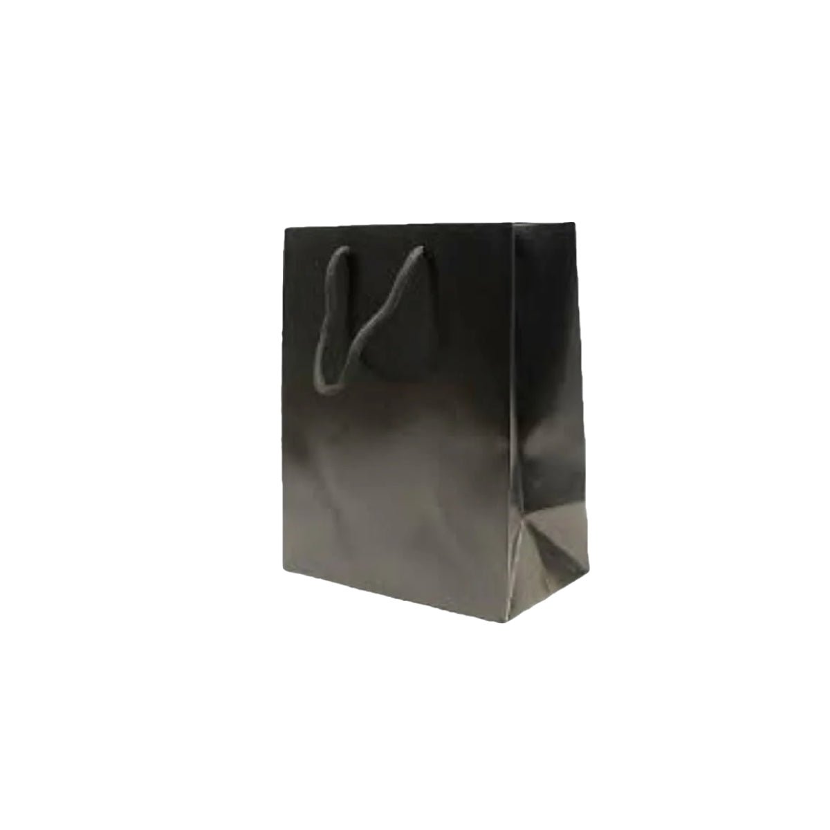 Paper Gift Bag, Black - Image 4