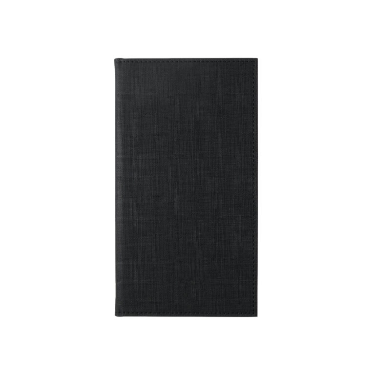 Sigel Bill Receipt Folder, PU with linen texture, 13 x 23 cm, Various Colors