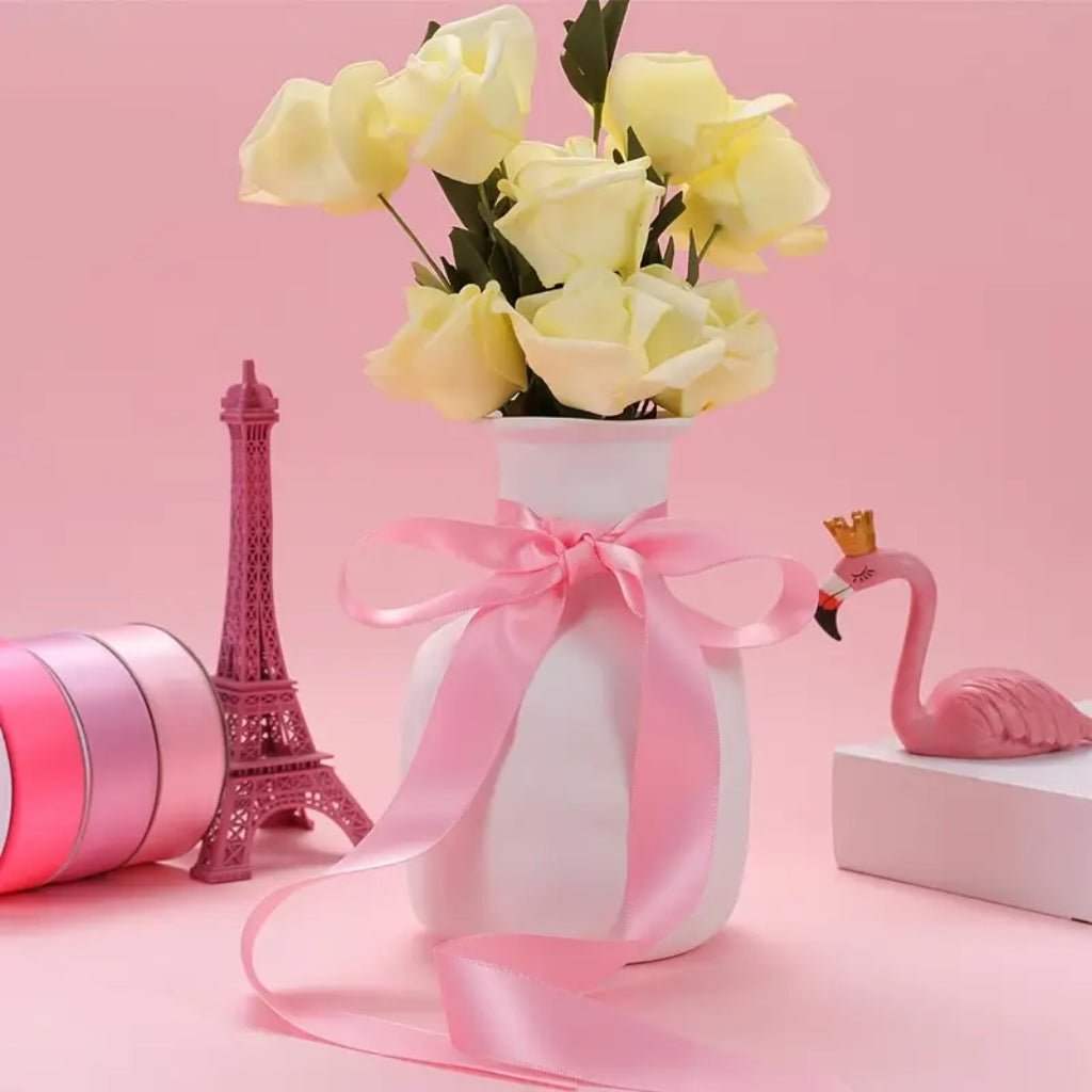 Satin Ribbon broad, 25mm x 25yards, Various Pink Colors - Image 3