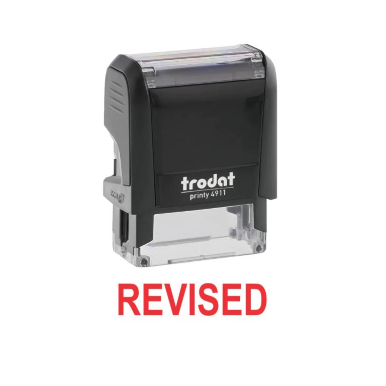 Trodat Printy 4911 Stamp ‘REVISED’