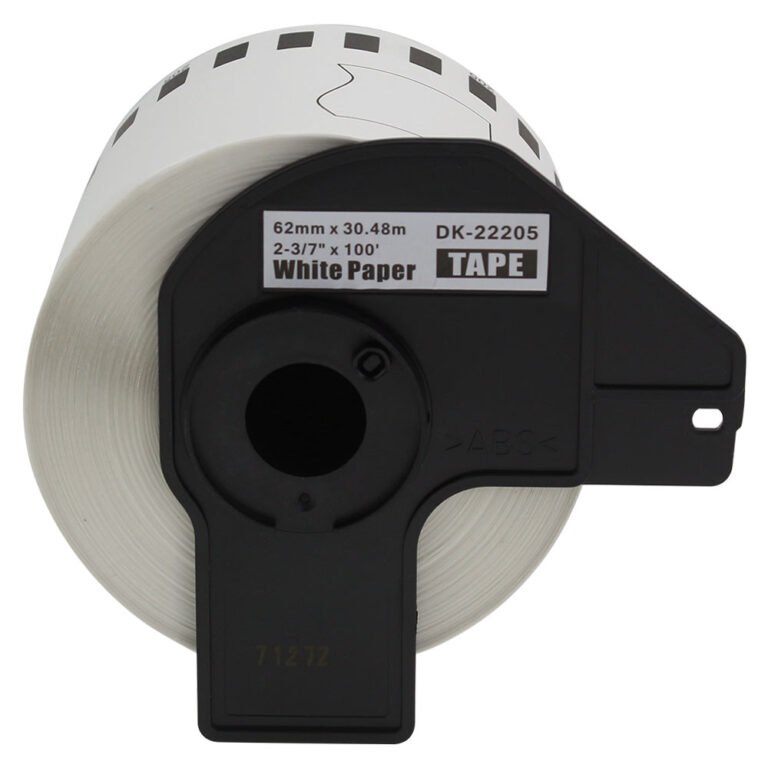 Generic Compatible DK-22205 Continuous Label Roll 62mm x 30.48m
