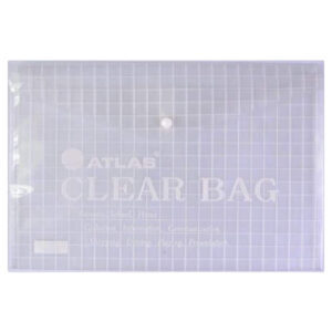 Atlas Document Bag “My Clear Bag” F/S, 12/pack, Clear