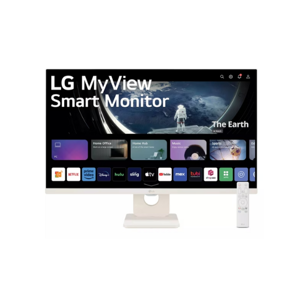LG 27SR50F-W 27″ FHD(1920 x 1080) Smart Monitor