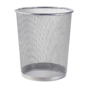 Partner Metal Mesh Waste Bin – Silver