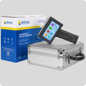 BENTSAI BT-HH6205B Handheld Inkjet Printer – 600 DPI Portable Batch and Expiry Date Coder