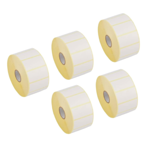 Emigo Direct Thermal Barcode Label 38mm x 25mm | 1000 Labels/Roll | No Ribbon Needed