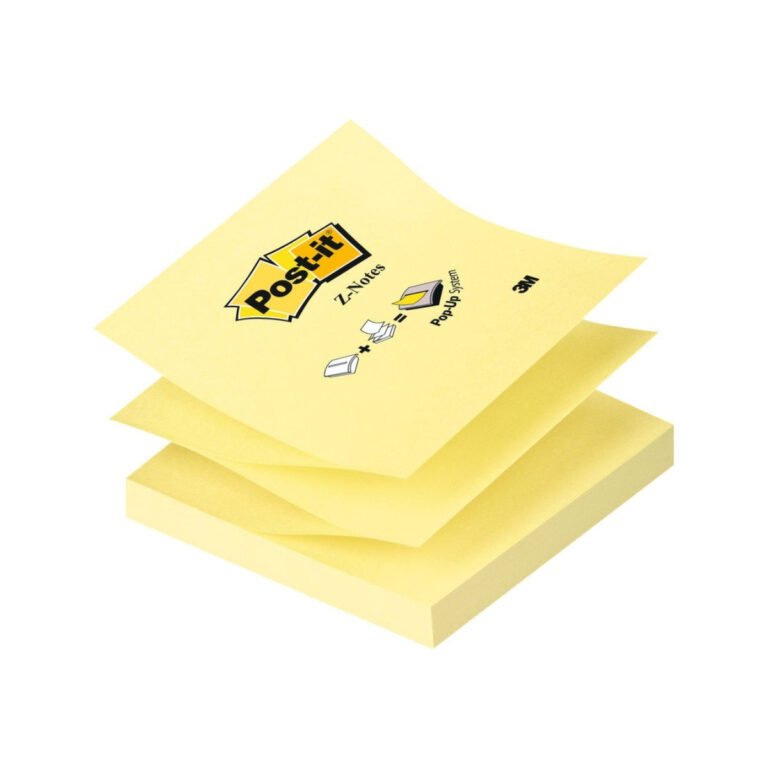 3M Post-it Pop-up Notes, Refills for Pop-up Dispensers 3×3 inches, Canary Yellow