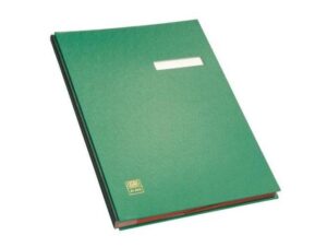 Elba 41403 Signature Book, 20 Compartments, PVC Cover