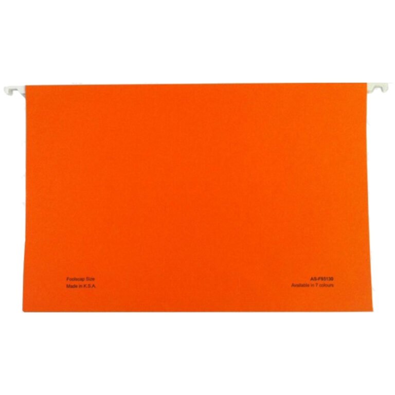 Atlas Suspension/Hanging Files FS, 50/box, Orange