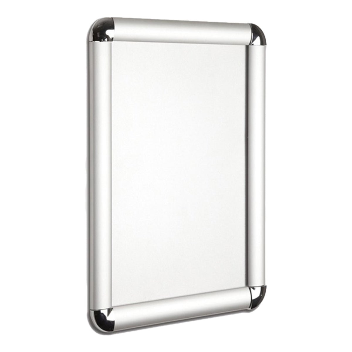 Alu Snap Frame Wall A4, rounded corner, 25mm profile, Silver anodized - Image 1