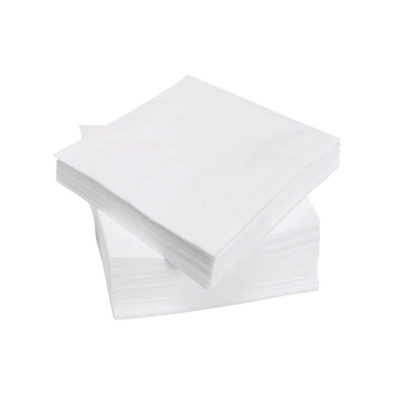 Generic White Table Napkins – 100/Pack