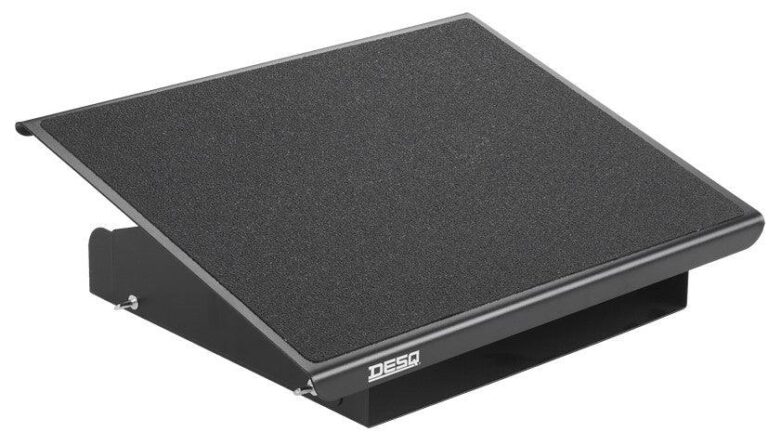 Desq Non-Slip Footrest with Adjustable Height – 3 Positions (60078)