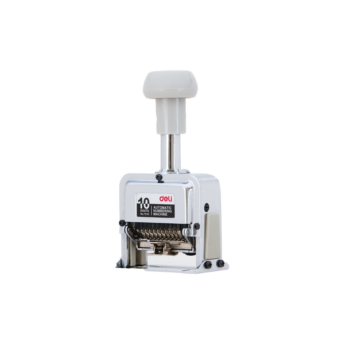 Deli 7510 Numbering Machine, 50.5x32.5x19.5cm, 10 digits - Image 1