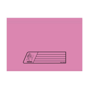 Premier Document Wallet Full Flap, 285gsm, FS, Pink